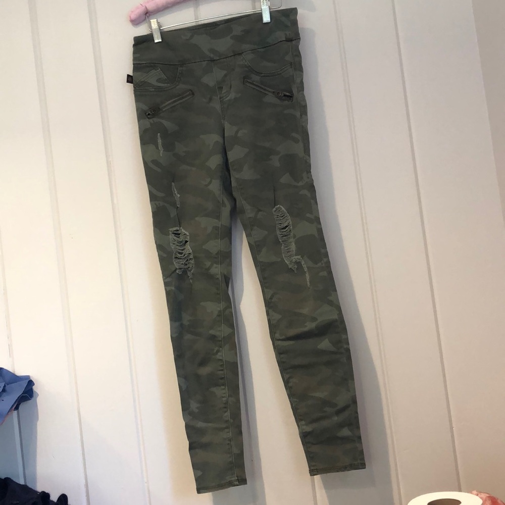 Camo jeggins